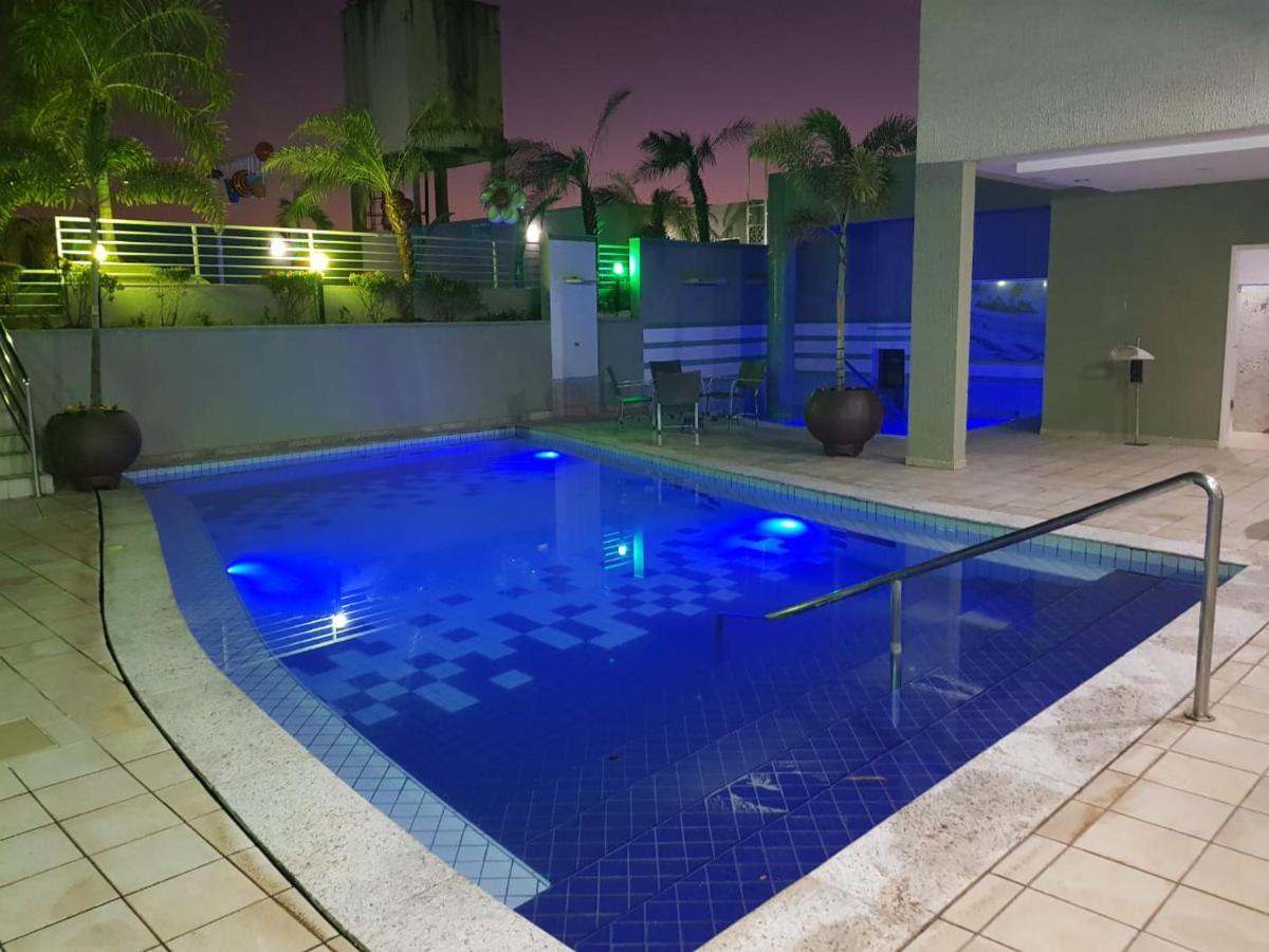 Serra Park Flat Service - Rio Quente Esplanada Apartamento Inteiro Roupas De Cama A Parte Exterior photo