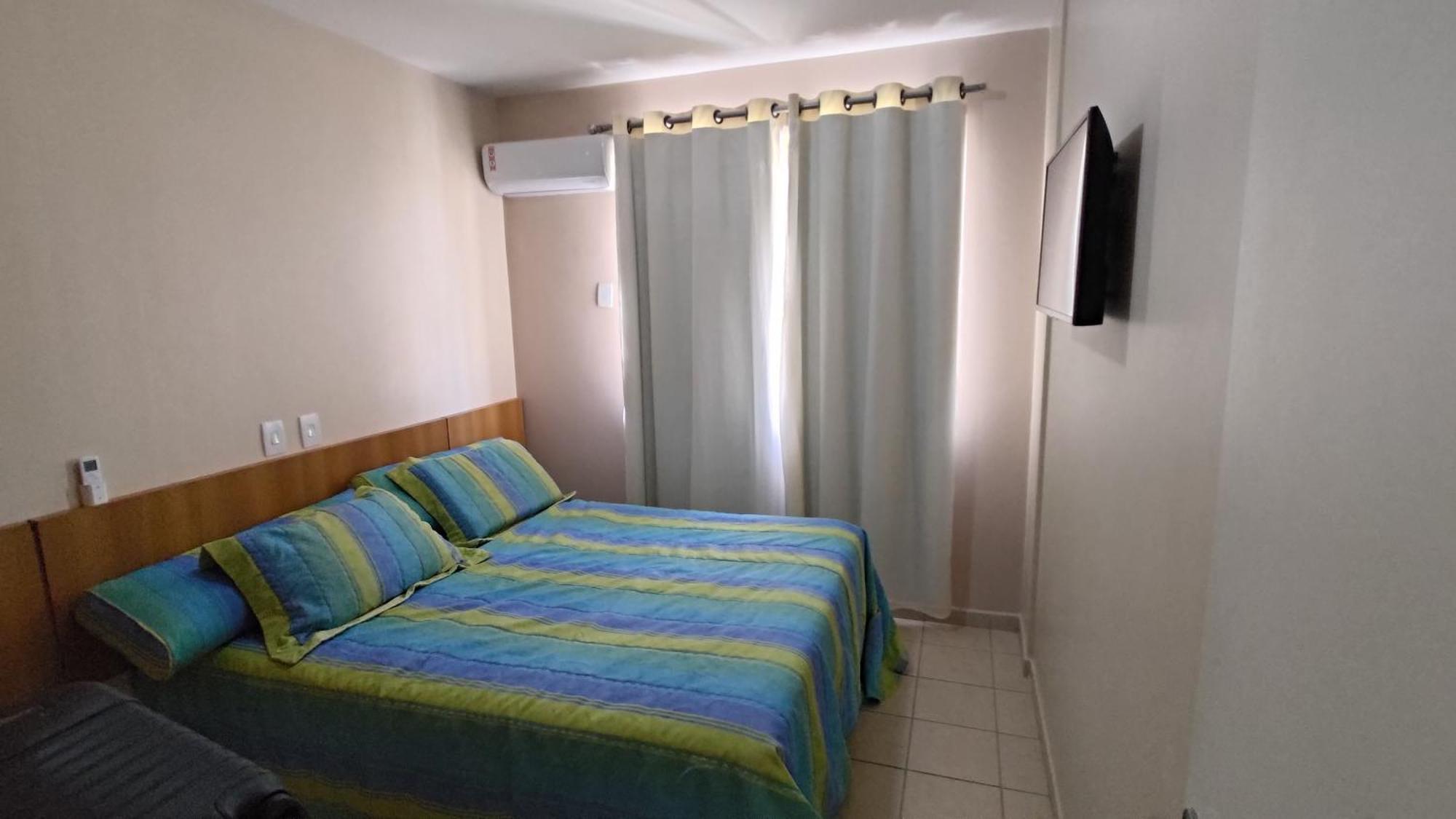 Serra Park Flat Service - Rio Quente Esplanada Apartamento Inteiro Roupas De Cama A Parte Exterior photo