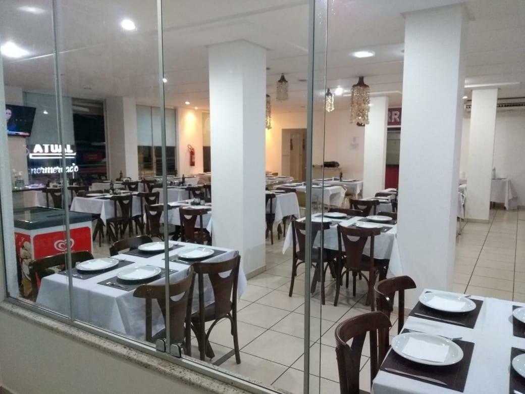 Serra Park Flat Service - Rio Quente Esplanada Apartamento Inteiro Roupas De Cama A Parte Exterior photo